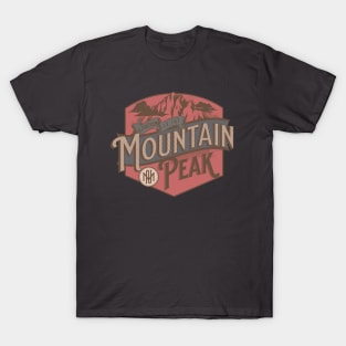 Mountain peak adventure vintage T-Shirt